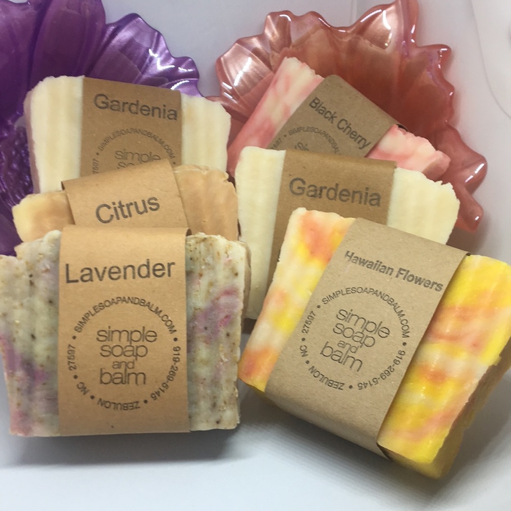 6 Big Bars of Soap Your Choice